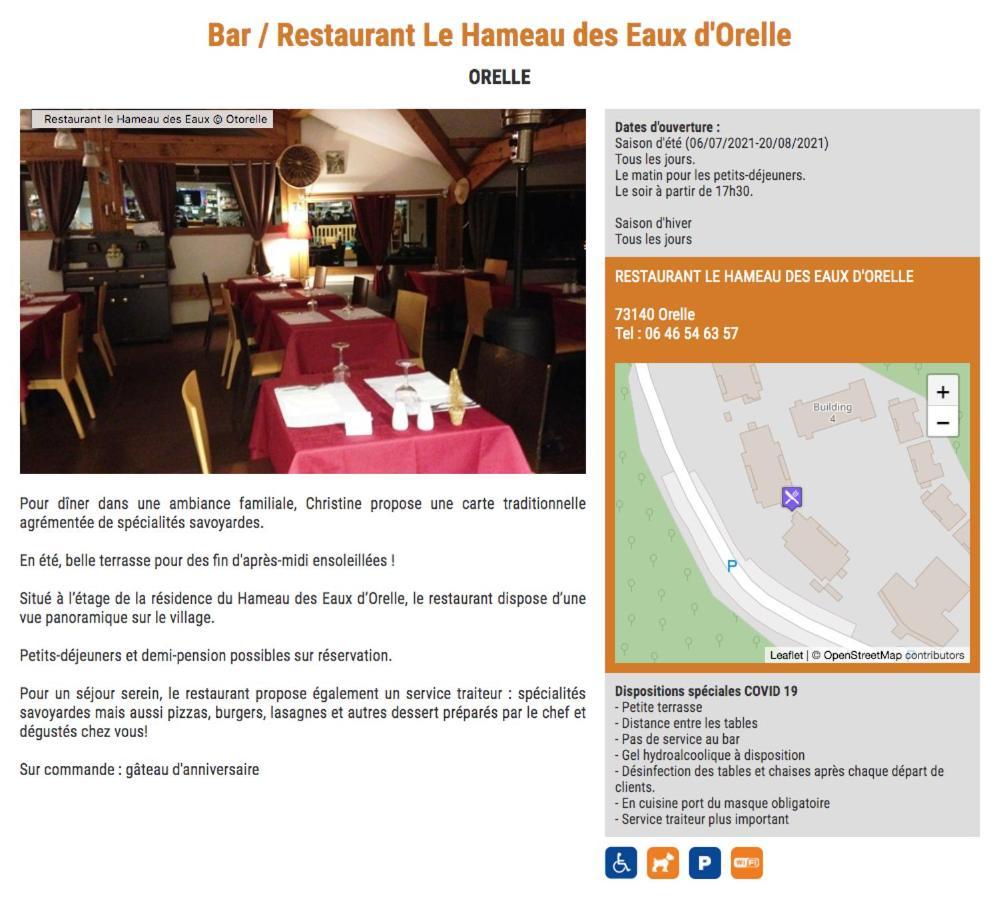Appartement Orelle Val-Thorens Avec Spa 외부 사진